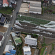 Image for article titled The chaos left behind by Typhoon Jebi, seen from the air
